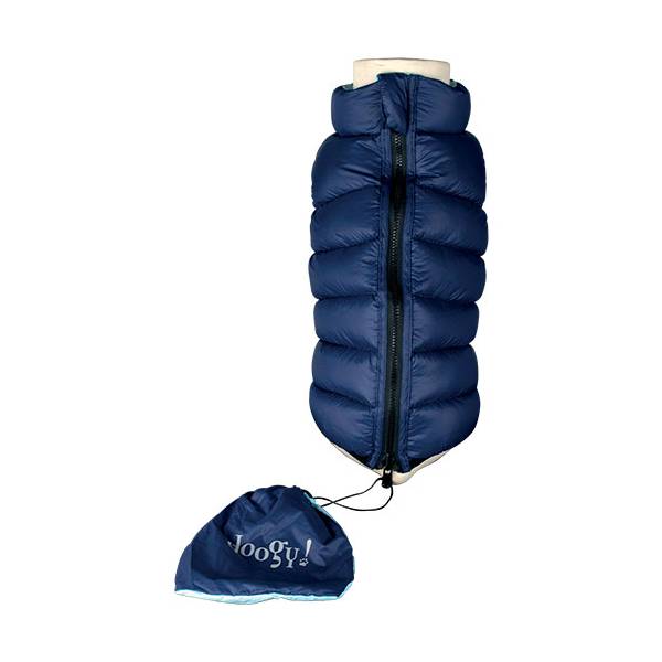 Doogy Haina Reversibila Lighty Albastru/Bleumarin pentru caini